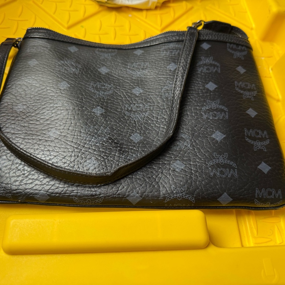 MCM Black Leather Women's Bag